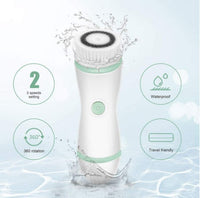 HKM-047635 4-in-1 Waterproof Facial Cleansing Brush with Travel Case – Deep Cleansing, Exfoliating & Pore Tightening Brush Set