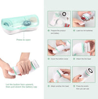 HKM-047635 4-in-1 Waterproof Facial Cleansing Brush with Travel Case – Deep Cleansing, Exfoliating & Pore Tightening Brush Set