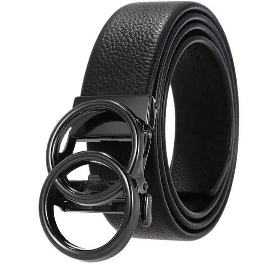 KTX-634451 Automatic Men's Belt in Genuine Leather with Luxury Finish