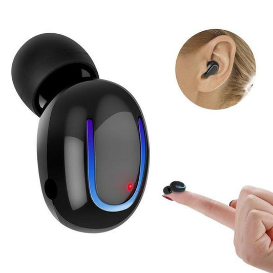 KTX-834835 Mini Bluetooth Headset with Microphone - Wireless In-ear Earbud for Hands-free Calling and Music Playback