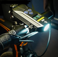 HKM-873683 Super Bright USB Rechargeable Bicycle Lamp for Enhanced Night Cycling Safety