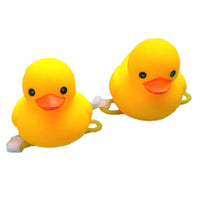 HKM-872531 Children's Yellow Duck Headlight Scooter for Kids