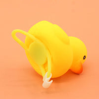 HKM-872531 Children's Yellow Duck Headlight Scooter for Kids