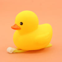 HKM-872531 Children's Yellow Duck Headlight Scooter for Kids