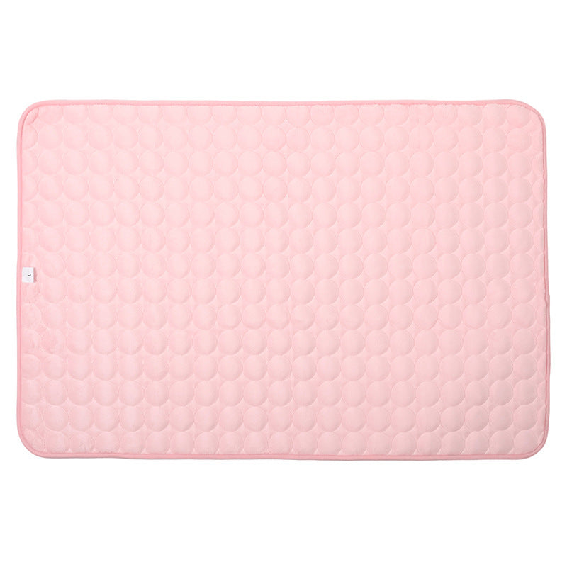 HKM-269523 Reversible Thermal Dog Bed in Brown, Dark Gray, and Pink, Available in Sizes S and L