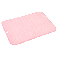 HKM-269523 Reversible Thermal Dog Bed in Brown, Dark Gray, and Pink, Available in Sizes S and L