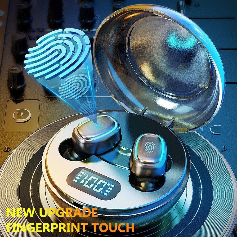 KTX-457875 Wireless In-Ear Headphones with Dual and Single Ear Options, 10m Range, Bluetooth 5.0, Stereo Sound