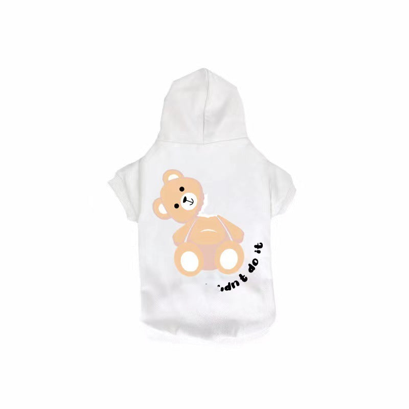 HKM-195987 Cotton Trendy Dog Sweater for Pets in Black and White - Various Sizes Available