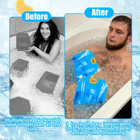 HKM-925395 Large Capacity 10L Ice Bath Bags for Cold Water Plunge Tub – Portable Home Bathing Accessory