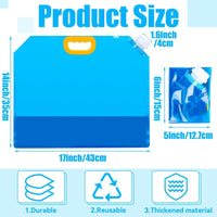 HKM-925395 Large Capacity 10L Ice Bath Bags for Cold Water Plunge Tub – Portable Home Bathing Accessory