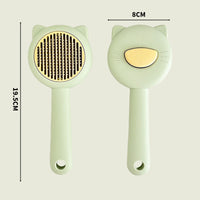 HKM-380563 Self-Cleaning Cat and Dog Hair Removal Comb, Anti-Knotting Needle Comb in Multiple Colors
