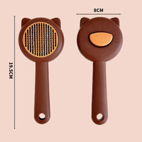 HKM-380563 Self-Cleaning Cat and Dog Hair Removal Comb, Anti-Knotting Needle Comb in Multiple Colors