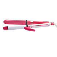 HKM-175635 3-in-1 Hair Straightener with Tourmaline Ceramic Technology and Constant 200° Temperature