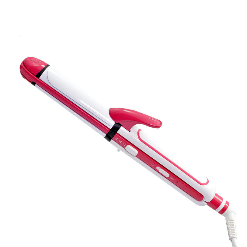 HKM-175635 3-in-1 Hair Straightener with Tourmaline Ceramic Technology and Constant 200° Temperature