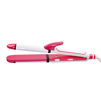 HKM-175635 3-in-1 Hair Straightener with Tourmaline Ceramic Technology and Constant 200° Temperature