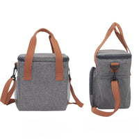 HKM-586515 Insulated Portable Picnic Bag - Leakproof PEVA Cooler for Outdoor Use
