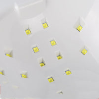 HKM-632083 48W Fast Drying UV Nail Phototherapy Lamp for Gel Nails, Model SF-B2, White