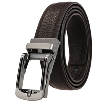 HKM-479827 Men's Designer Leather Cowboy Belt - Model LY33-23426-5