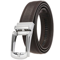 HKM-479827 Men's Designer Leather Cowboy Belt - Model LY33-23426-5