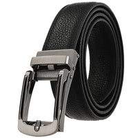 HKM-479827 Men's Designer Leather Cowboy Belt - Model LY33-23426-5