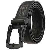 HKM-479827 Men's Designer Leather Cowboy Belt - Model LY33-23426-5
