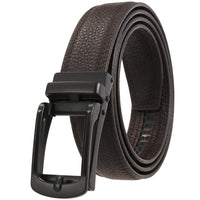 HKM-479827 Men's Designer Leather Cowboy Belt - Model LY33-23426-5