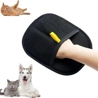 HKM-229075 Dual-Sided Pet Hair Removal Gloves with Electrostatic Bristles for Effective Fur Cleaning