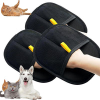 HKM-229075 Dual-Sided Pet Hair Removal Gloves with Electrostatic Bristles for Effective Fur Cleaning