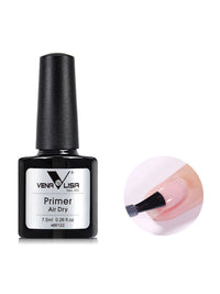 HKM-663699 Rubber Base Nail Polish Set with Matte, Frosted, and Sealing Layers - 7.5ml