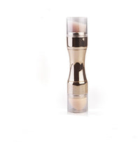 HKM-786451 4-in-1 Portable Makeup Brush Set with PBT Bristles and Latex Sponge Puff