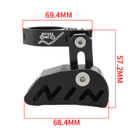 HKM-227219 Single Disc Chain Guide for Mountain Bikes with Tooth Stabilizer and Front Derailleur Compatibility