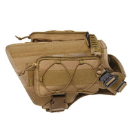 HKM-882451 Tactical Dog Training Vest for Outdoor Activities - Available in Black, Camo, Army Green, and Khaki