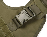 HKM-882451 Tactical Dog Training Vest for Outdoor Activities - Available in Black, Camo, Army Green, and Khaki