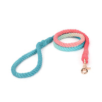 HKM-330643 Gradient Hand-Dyed Cotton Rope Pet Leash - 1.3cm Diameter, 150cm Length in 7 Colors
