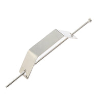 HKM-176723 Wooden Hairpin with Alloy Pendant and Colorful Feathers - Stylish Hair Accessory