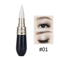 HKM-604499 Double-Ended Waterproof Eyeshadow and Eyeliner - Long-Lasting, Sweatproof, 6 Colors Available