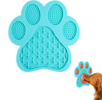 HKM-539091 Peanut Butter Dog Licking Mat with Strong Suction | Slow Feeder for Bathing, Grooming, and Training