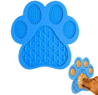 HKM-539091 Peanut Butter Dog Licking Mat with Strong Suction | Slow Feeder for Bathing, Grooming, and Training