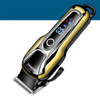 HKM-774931 Rechargeable LCD Hair Clipper KM-1990 with Accessories and USB Charging