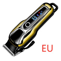 HKM-774931 Rechargeable LCD Hair Clipper KM-1990 with Accessories and USB Charging