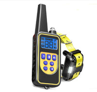 HKM-572051 Remote Control Dog Training Collar - Adjustable Plastic with Bark Stopper, Multi-Color Options