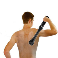 HKM-741011 Collapsible Electric Shaver with Long Handle for Easy Back Hair Removal