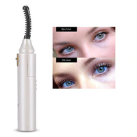 HKM-495187 Mini Electric Eyelash Curler with Fast Heating and Dual-Sided Design for Easy Curling