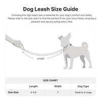 HKM-457427 Shock Absorbing Tactical Dog Leash with Dual Handles for Training and Safety