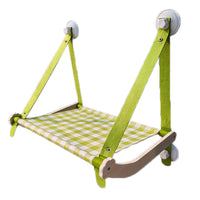 HKM-794451 Durable Wooden Cat Window Hammock with Stable Suction Cups for Comfort and Relaxation