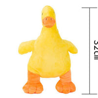 HKM-190163 Plush Noisy Duck Toy for Dogs - Boredom Relief, Teeth Grinding, and Energy Consumption