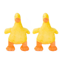 HKM-190163 Plush Noisy Duck Toy for Dogs - Boredom Relief, Teeth Grinding, and Energy Consumption