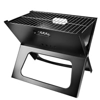 HKM-518675 Foldable Charcoal BBQ Grill for Camping, Outdoor Cooking & Garden Use