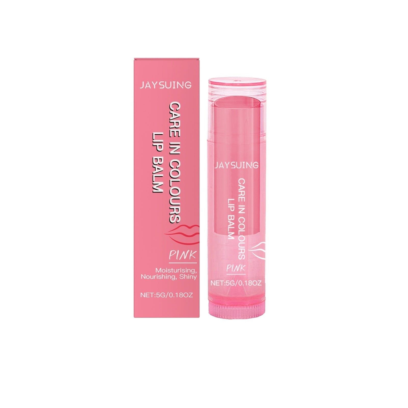 HKM-170771 Nourishing Lip Balm with Glycerin, Shea Butter, and Vitamin E - 1.7x1.7x6.7cm