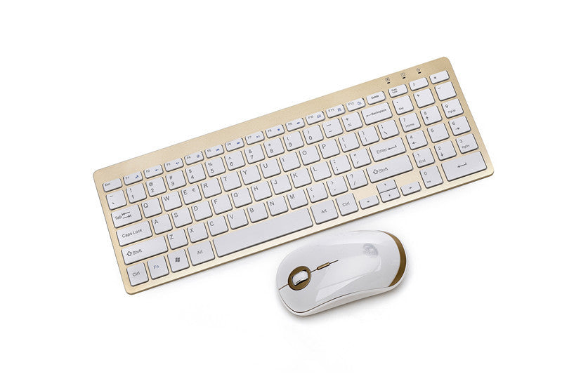 KTX-142291 Wireless USB Keyboard with Silent Keys and Multimedia Functions - Ergonomic Design and Waterproof Feature
